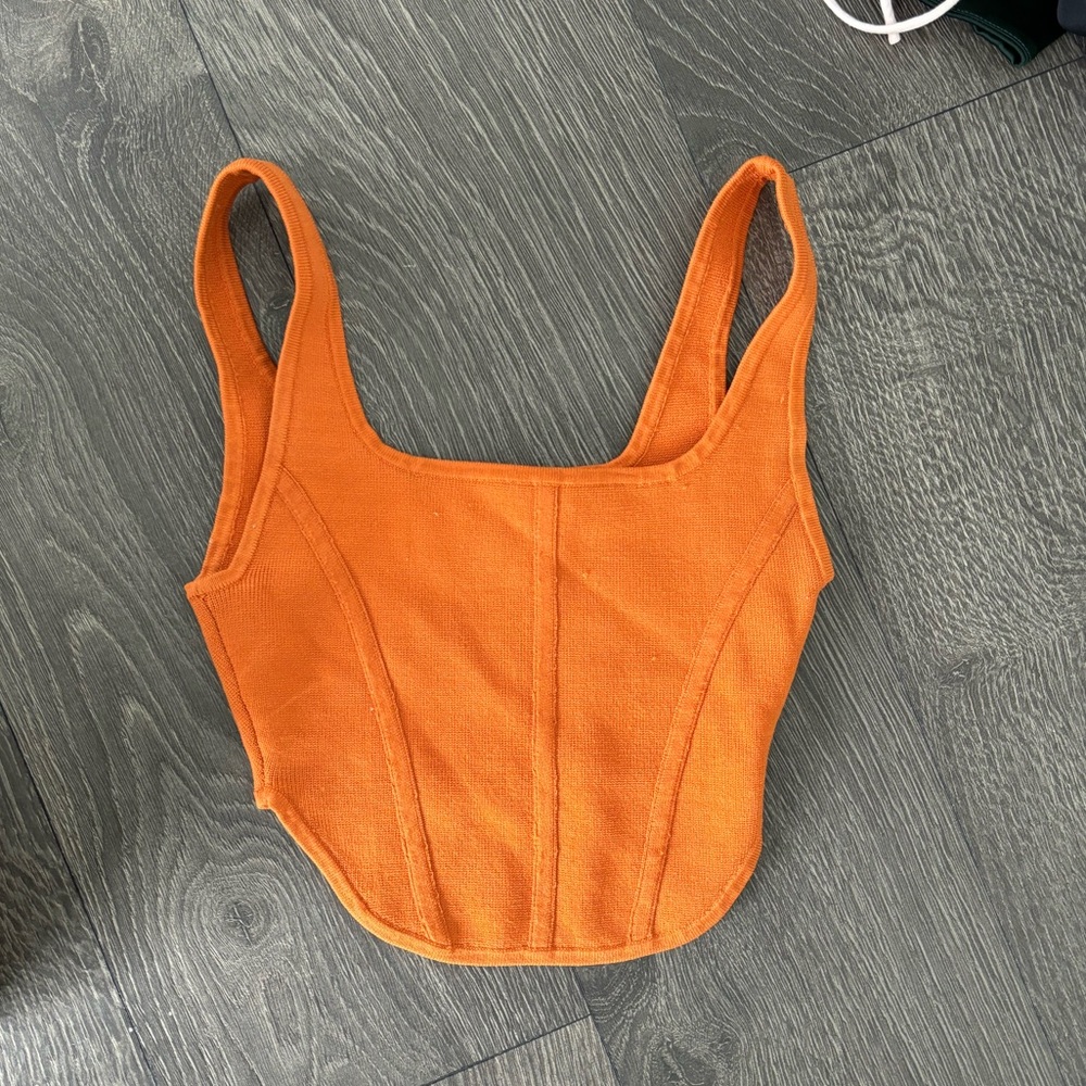 Sculpt knit bustier